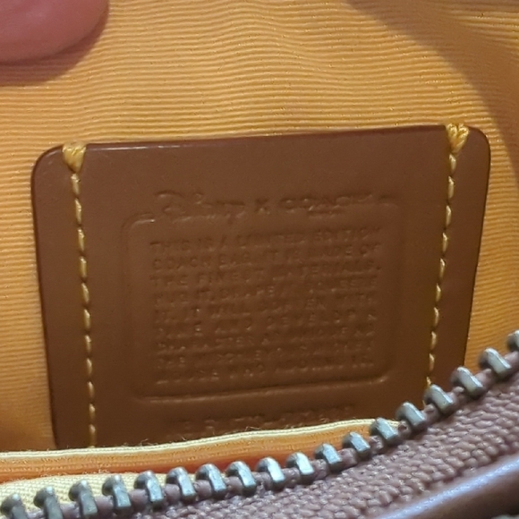 Coach Brown Crossbody Bag with Gold Hardware - Picture 2 of 5